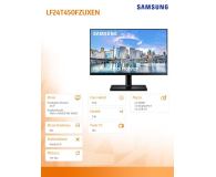 Samsung 23.8'' LF24T450FZUXEN Czarny - 1376281 - zdjęcie 21